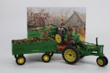 Fox Fire Farms John Deere Model B & Wagon