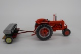 1/16 Spec Cast Highly Detailed Case DC Tractor with Case Grain Drill