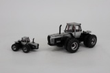 Two 4-20 Field Boss White Tractors 4WD Evolution Series I 1/32 & 1/64 From The Nation Farm Toy Show