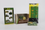 Misc John Deere - Holiday Ornaments, 1/43 Model A, Playing Cards & Accessory Pins