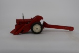 Tru-Scale Tractor with Two-Row Corn Picker