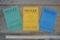 Group of 3 Kohler Electric Plants Manuals