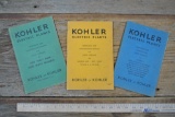 Group of 3 Kohler Electric Plants Manuals