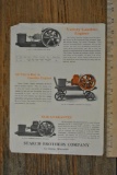 Starch Bro. Co. Gilson Built Engines Color Flyer