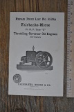 Fairbanks-Morse Repair Price List #9528A