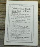 Economy Instruction Book