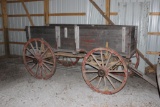 Wooden High Wheeled Wagon