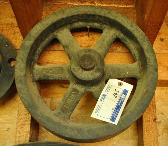 Six-Spoke Pulley Casting Pattern