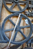 Large Six-Spoke Pulley Casting Pattern