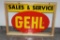 Gehl Sales & Service Sign