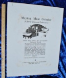 Maytag Meat Grinder Advertisement