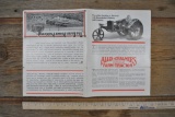 Allis Chalmers 10-18 Farm Tractor Advertisement Brochure