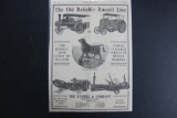 The Old Reliable Russell Line Advertisement