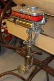 Vintage Johnson K35 Outboard Motor