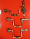 Vintage Hand-Crank Drills