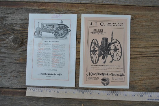 J.I. Case Advertisement Brochures