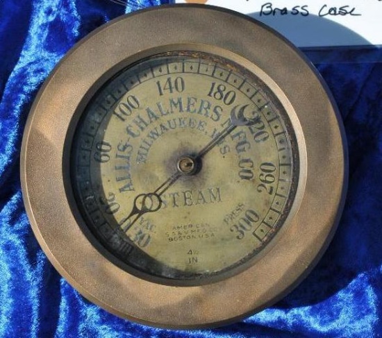 Allis-Chalmers Steam Gauge