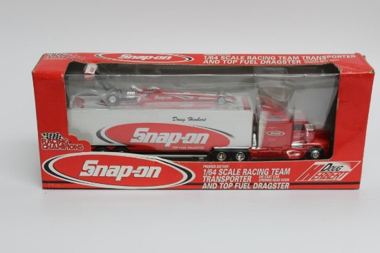 Snap-On Racing Team Transporter and Top Fuel Dragster