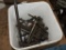 Bucket of lathe wrenches, various tooling....