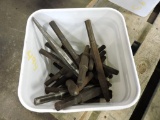 Bucket various air hammer bits