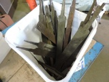 Bucket of various files.