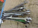 Wrenches, random sizes and brands