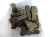 Bucket of various size and type boiler rivet sets.... See pictures for sizes