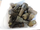 Bucket of various size and type boiler rivet sets. See pictures for sizes