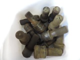 Bucket of various size and type boiler rivet sets. See pictures for sizes