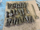 Misc boiler rivet sets, various types and sizes