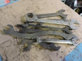 Various old wrenches