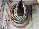 Large hoses/fire hose lot....