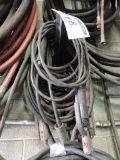 Small lot of arc welding leads....