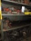 10' Cabinet Full of Misc. Pop-Off Valves, Pipe, Pulleys, Spray