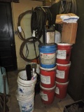 Buckets of Oils & Solvents