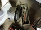 4 Jaw Lathe Chuck & Assorted Tooling