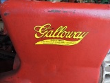 Galloway Gas Engine On Cart