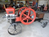 Associated 4 HP Gas Engine on Cart