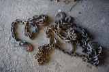 Various Size/Length Log Chains Lot