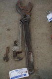 Adjustable wrench capacity 4 3/4 Wright 18
