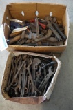 Antique wrenches 2 box