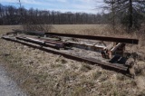 5 Ton Bridge Crane Approx 36'... & 11 Pieces of I-Beam Rail (Measures approx 10