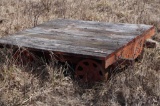 Railroad Cart Out Front