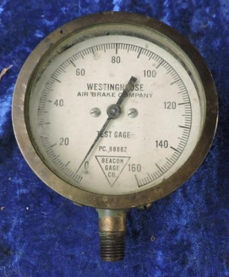 Westinghouse Air Brake Test Gauge