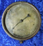 Brass steam gauge 300 psi