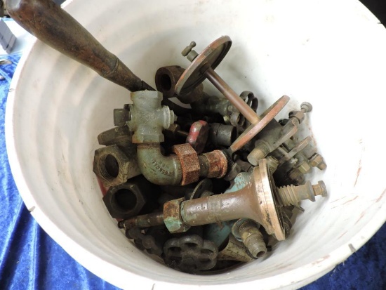 Misc.brass valves and oiler parts