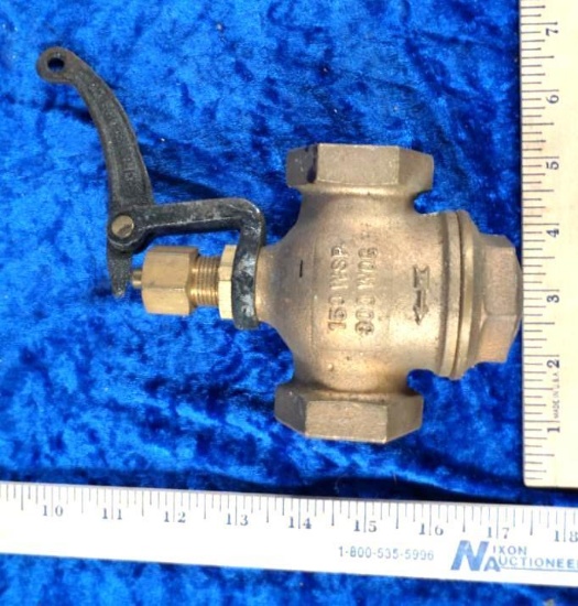 Ohio Brass 1" Whistle valve, New