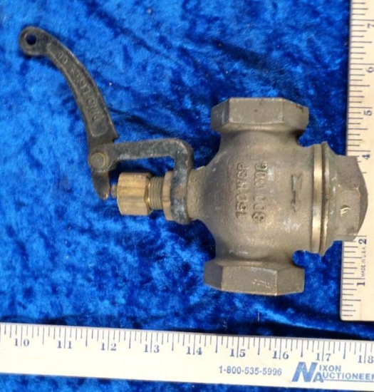 Ohio Brass 1" Whistle valve, New