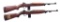 2 CALIBER 30 CARB. SEMI AUTO CARBINES.