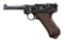 MAUSER 42 CODE 1940 DATE LUGER SEMI AUTO PISTOL.